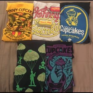 Johnny Cupcakes shirts